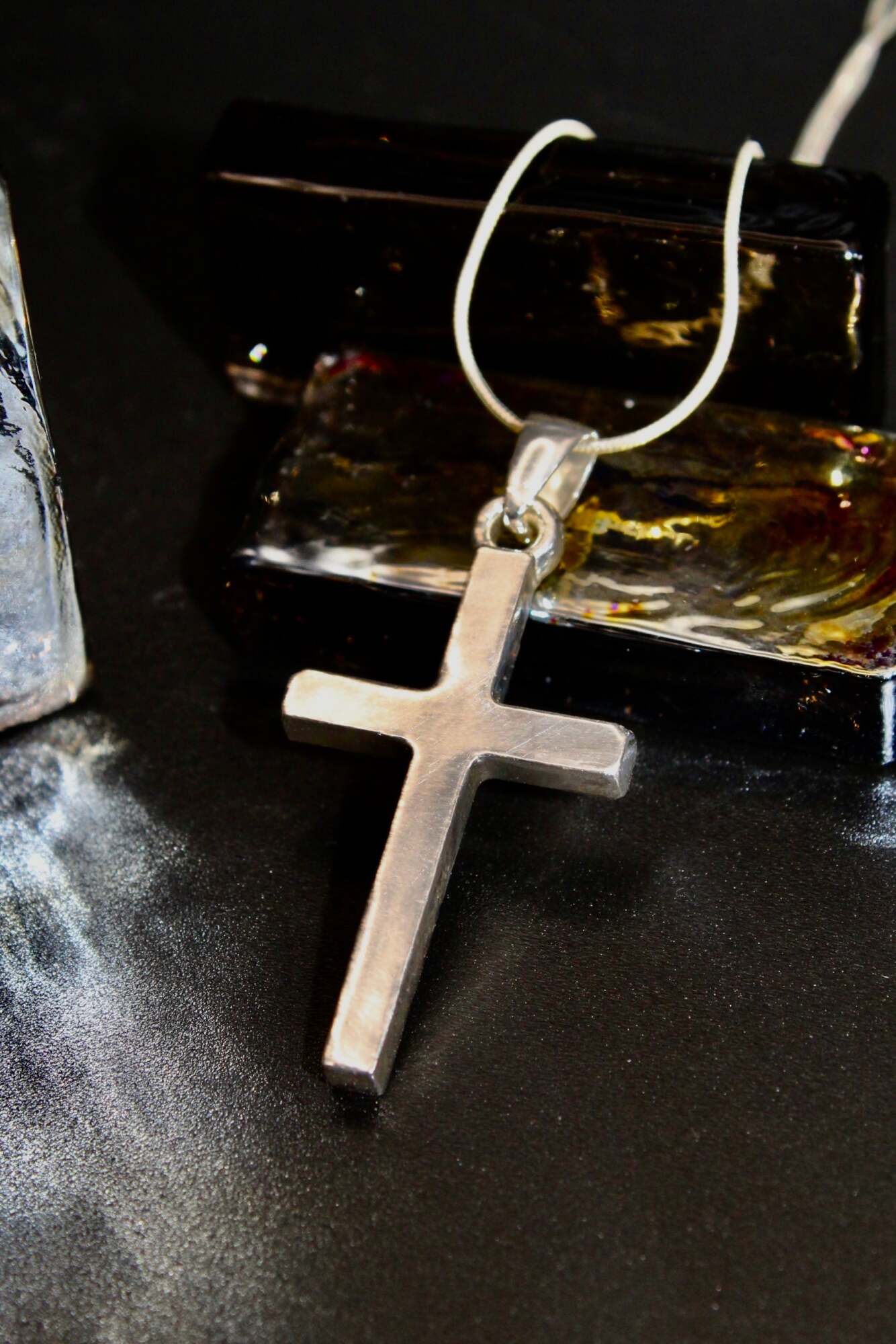 Classic Box Silver Cross