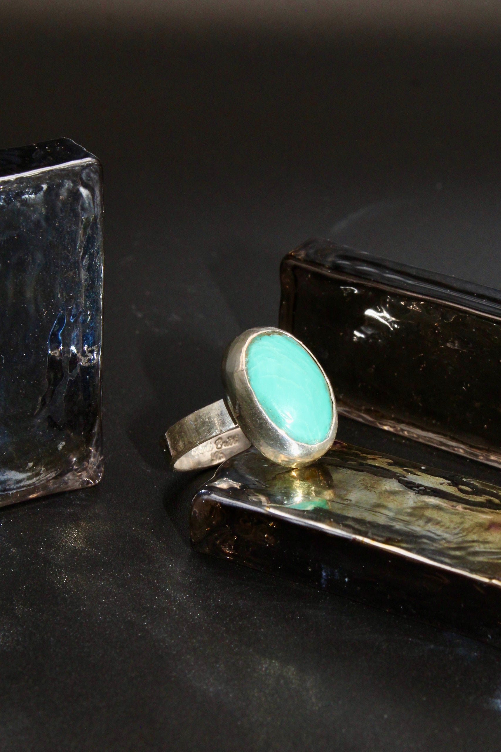 Classic Kingman Turquoise Ring