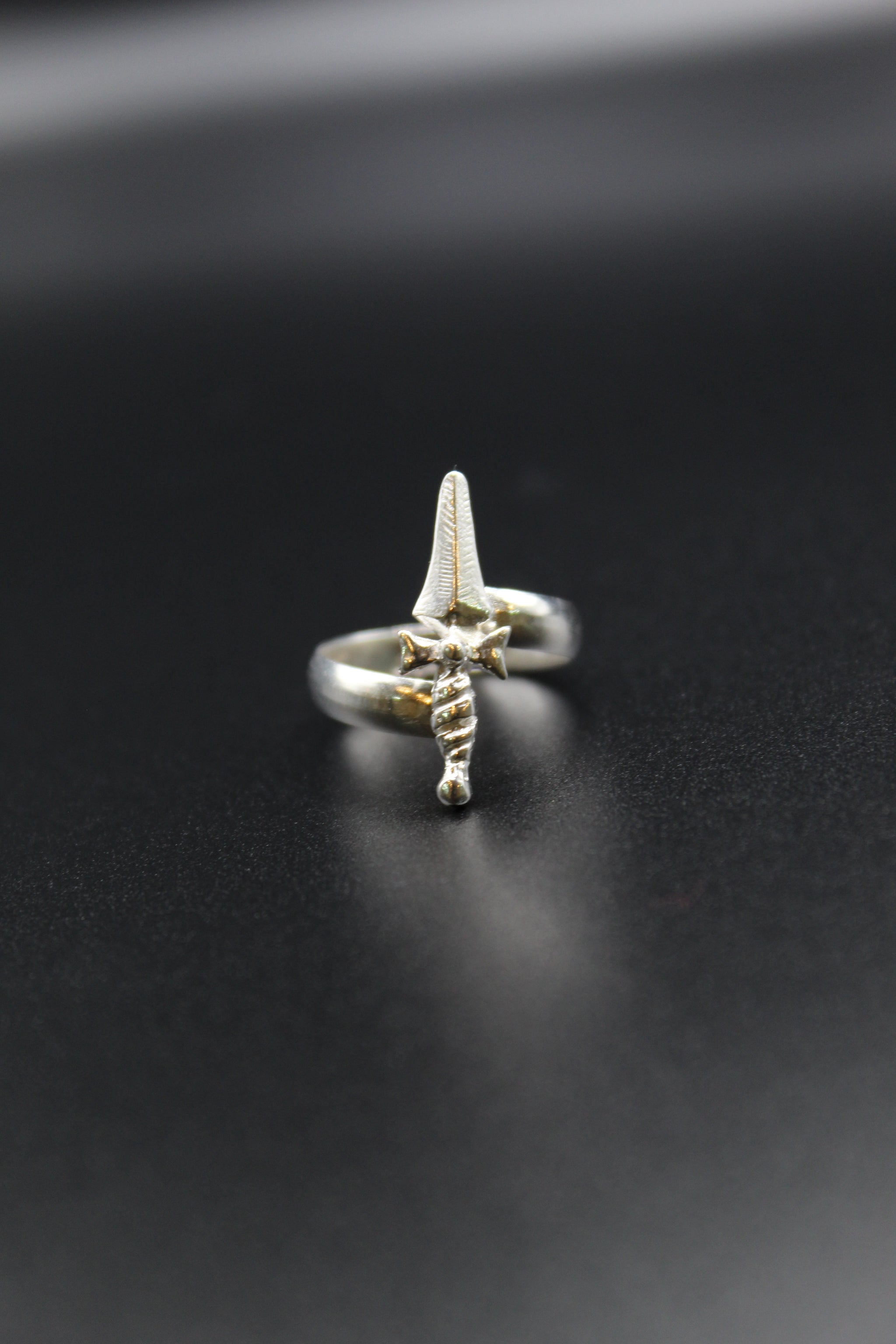 Adjustable Dagger Ring