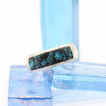 Chip Inlay Domed Band