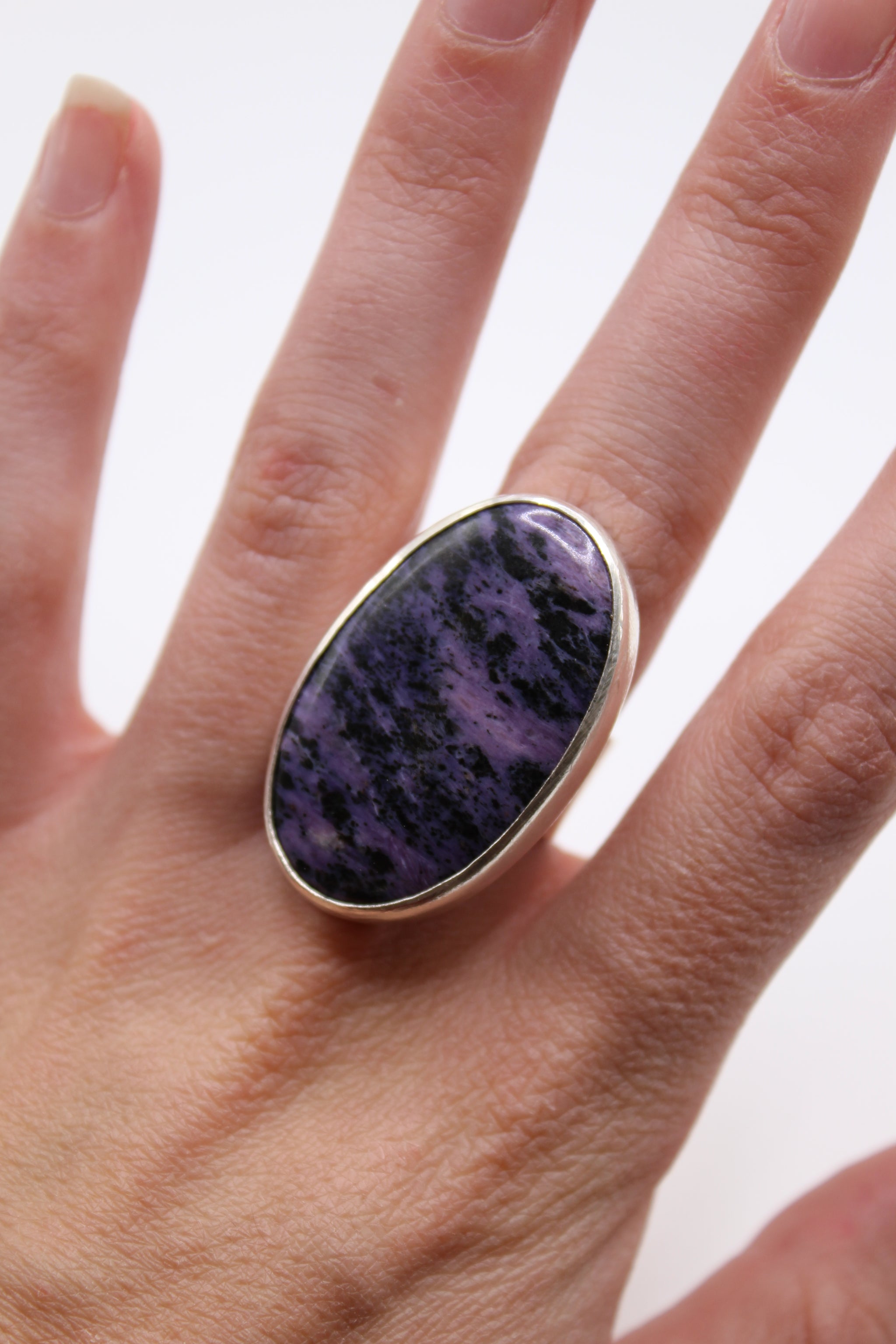 Charoite Ring