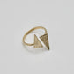 Gold Prism Ring