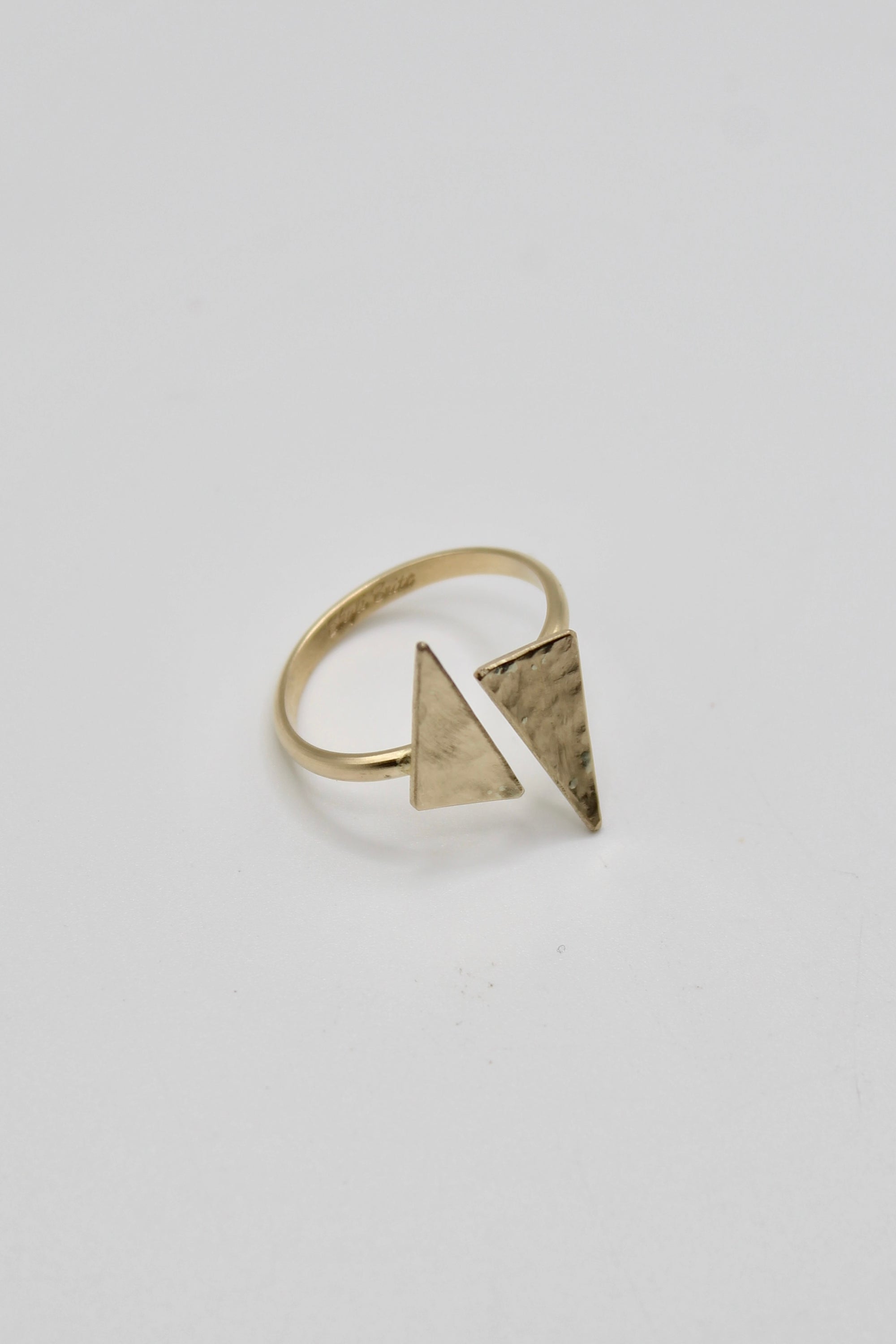 Gold Prism Ring