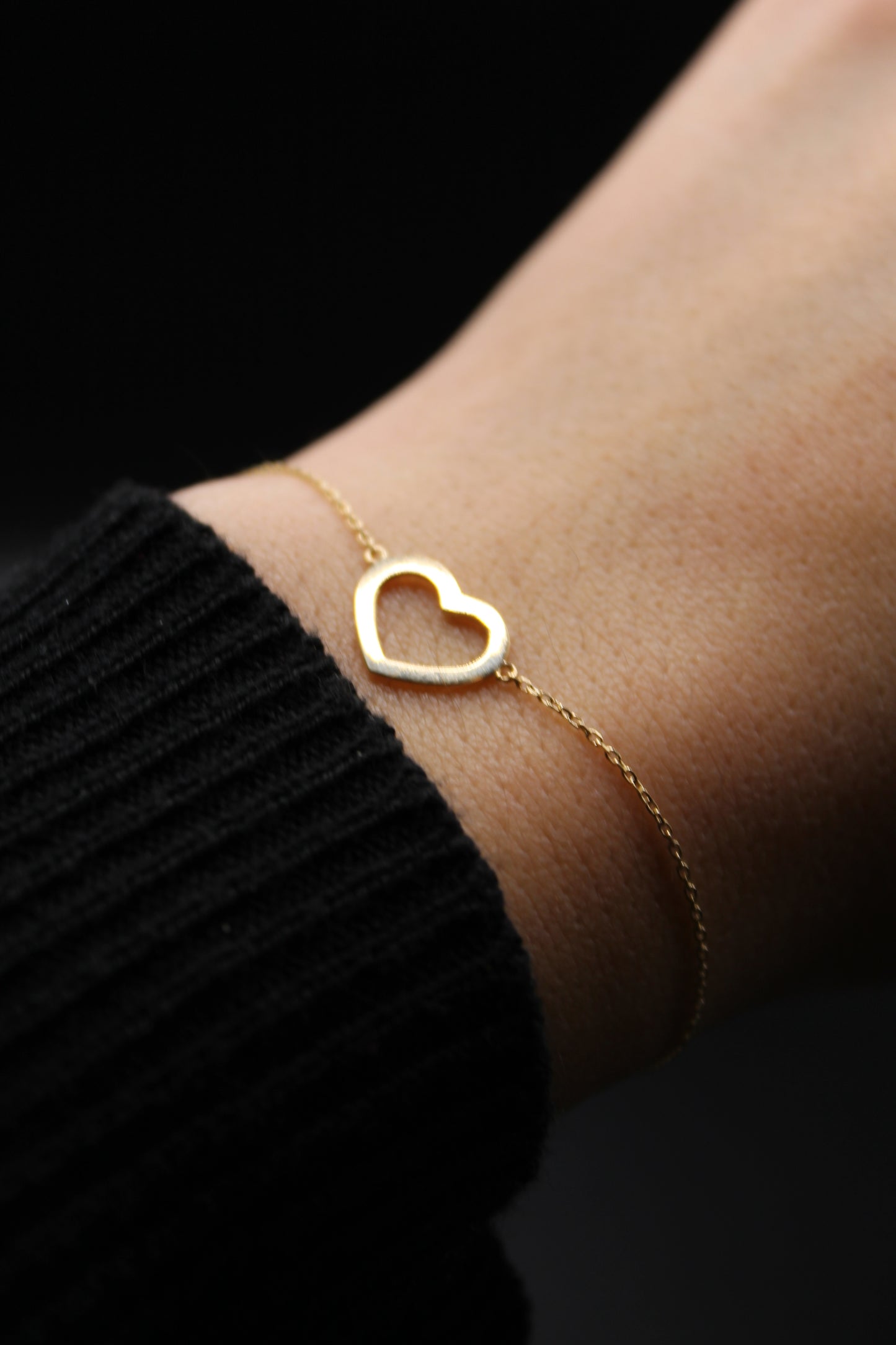 Golden Heart Bracelet