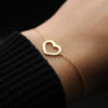 Golden Heart Bracelet