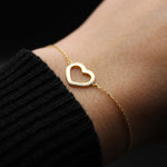 Golden Heart Bracelet