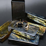 Sleek Onyx Studs