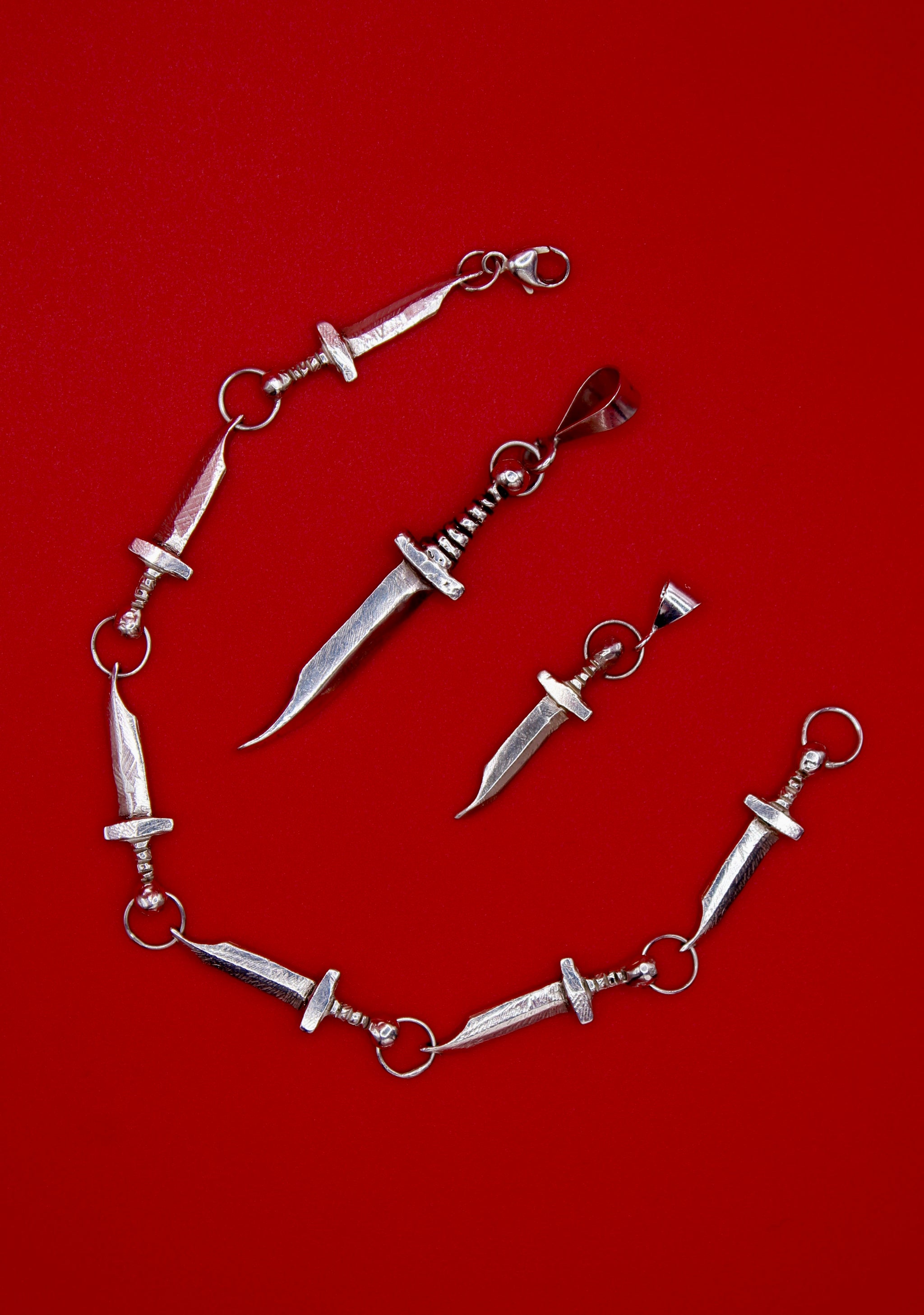 Sterling Silver Bowie Chain