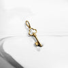 14K Yellow Gold Key Charm