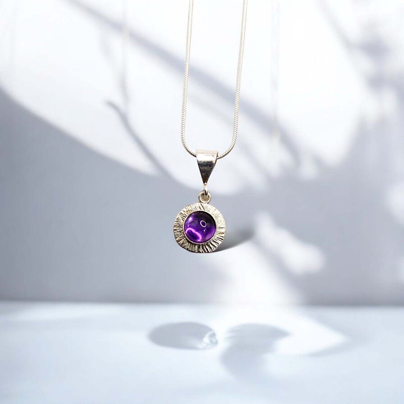 Skyli Amethsyt Pendant