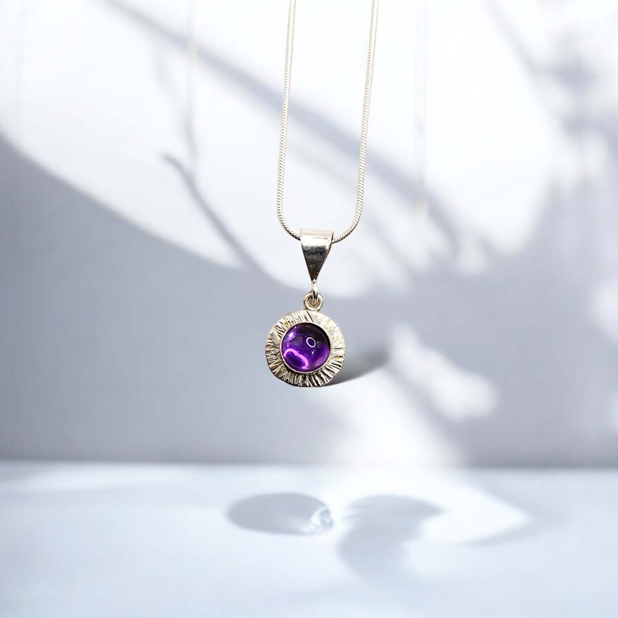 Skyli Amethsyt Pendant