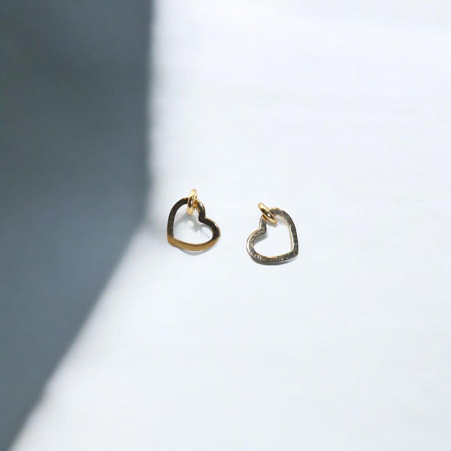 Golden Heart Studs