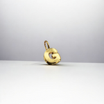 Letter 14K Yellow Gold Charm