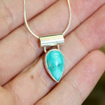 Mini Turquoise Sunset Pendant