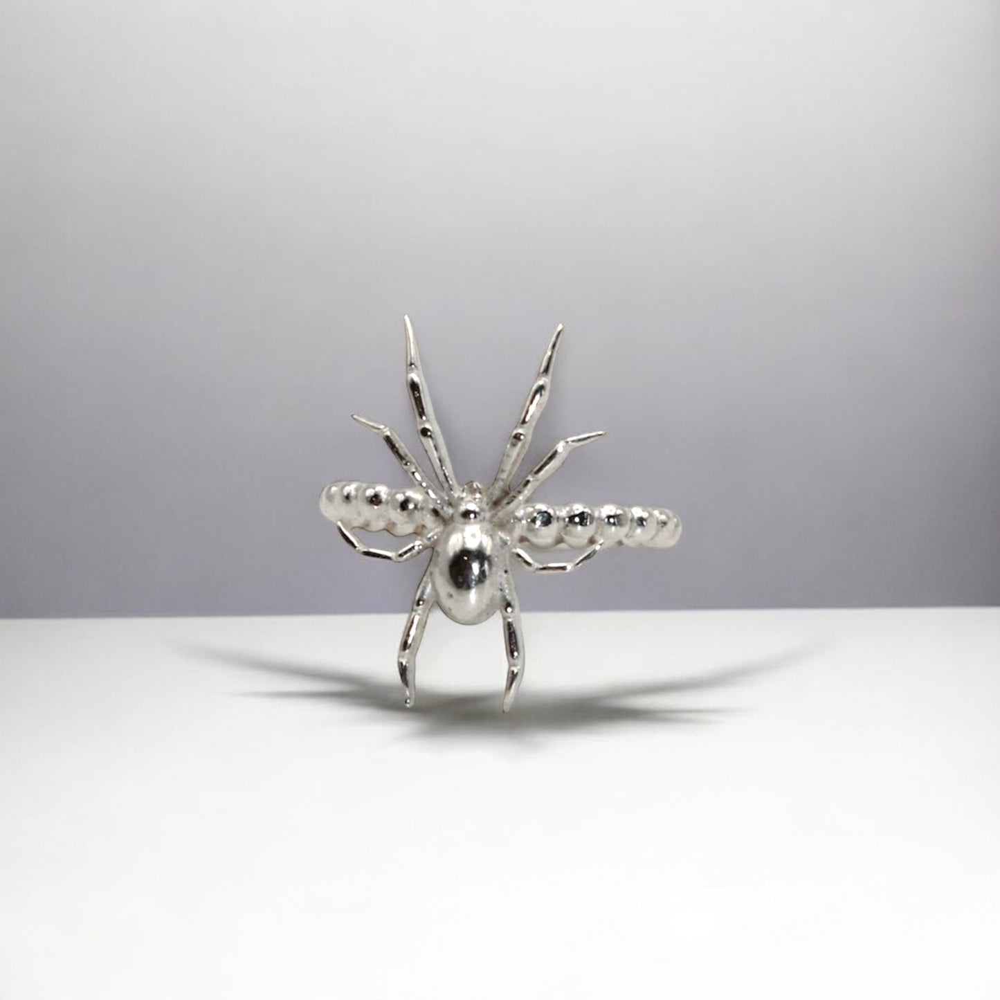 Spider Bead Shank Ring