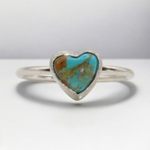 Turquoise Heart Ring