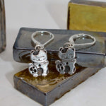 Lucky Cat Lever Back Earrings