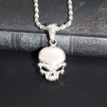 Sterling Silver Skull Pendant