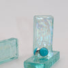 Kingman 8mm Turquoise Silver Studs