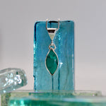 Marquise Turquoise Pendant