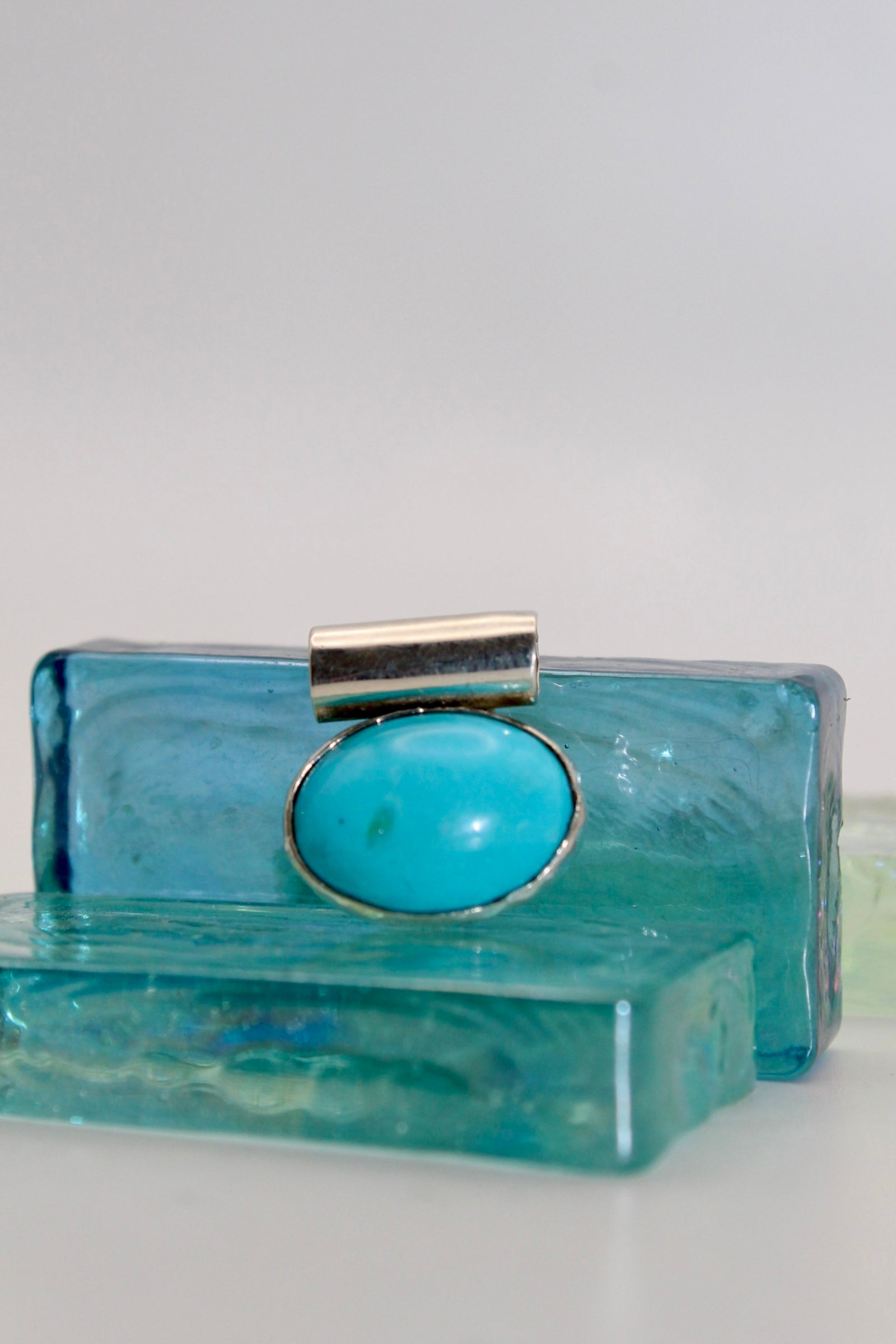 Mini Turquoise Sunset Pendant