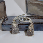 No Face Lever Back Earrings