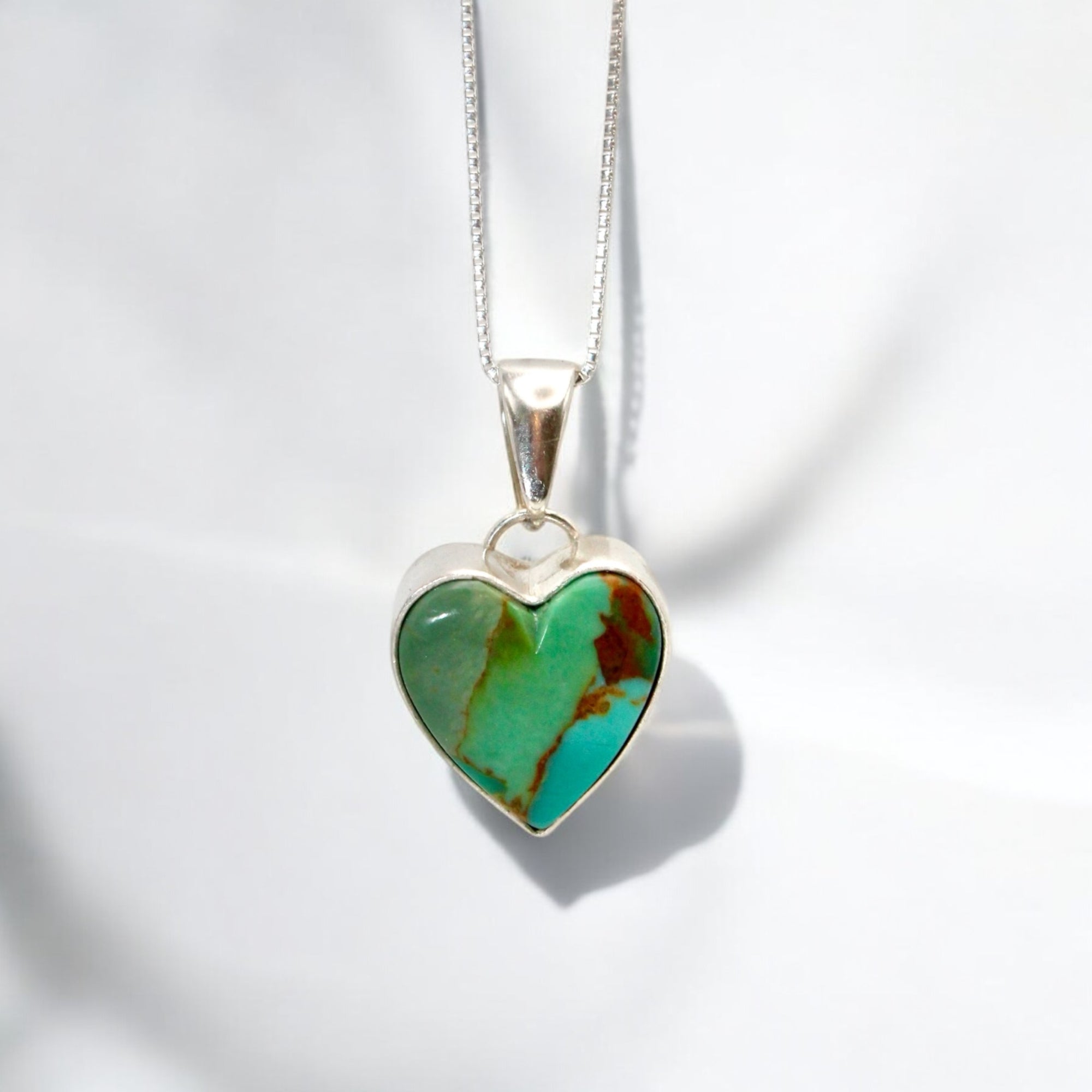 Turquoise Heart Pendant