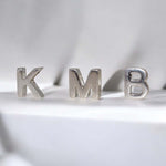 Sterling Silver Slide Letter
