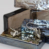 Silver Bee Dangles