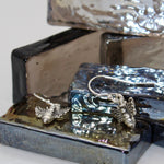 Silver Bee Dangles