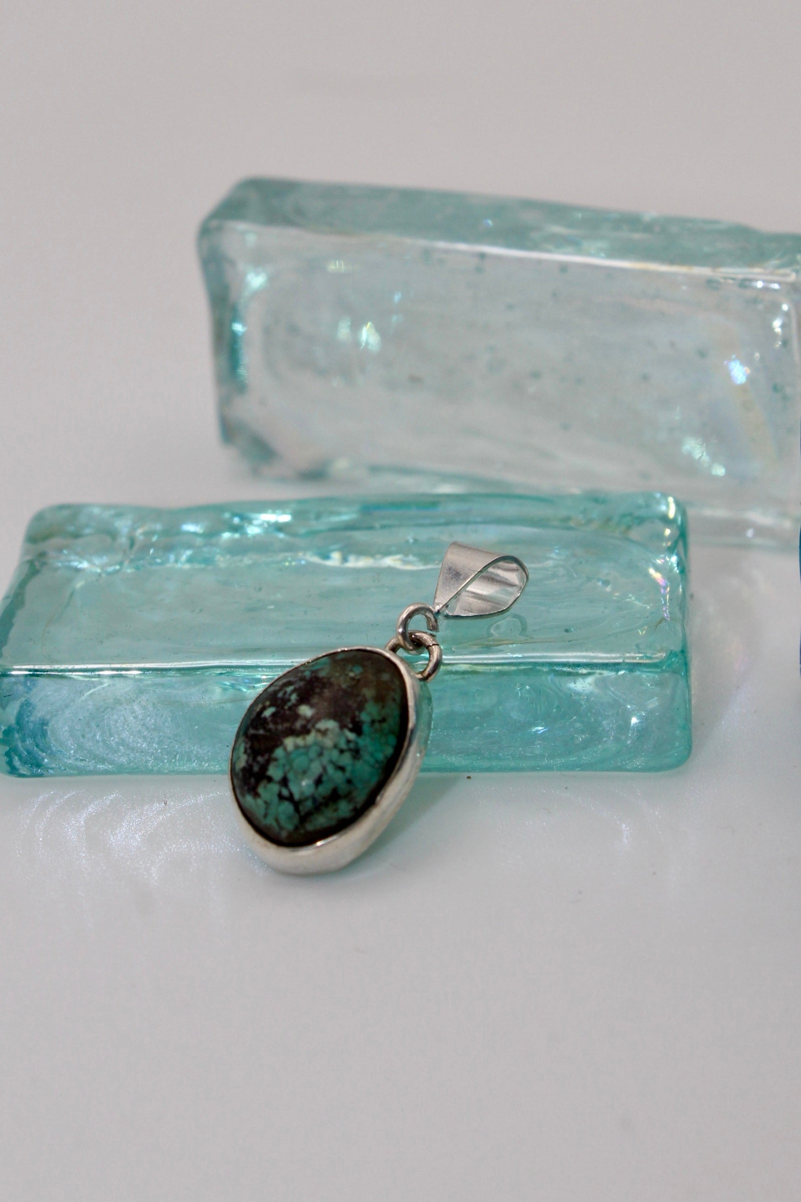 Silver Classic Turquoise Pendant