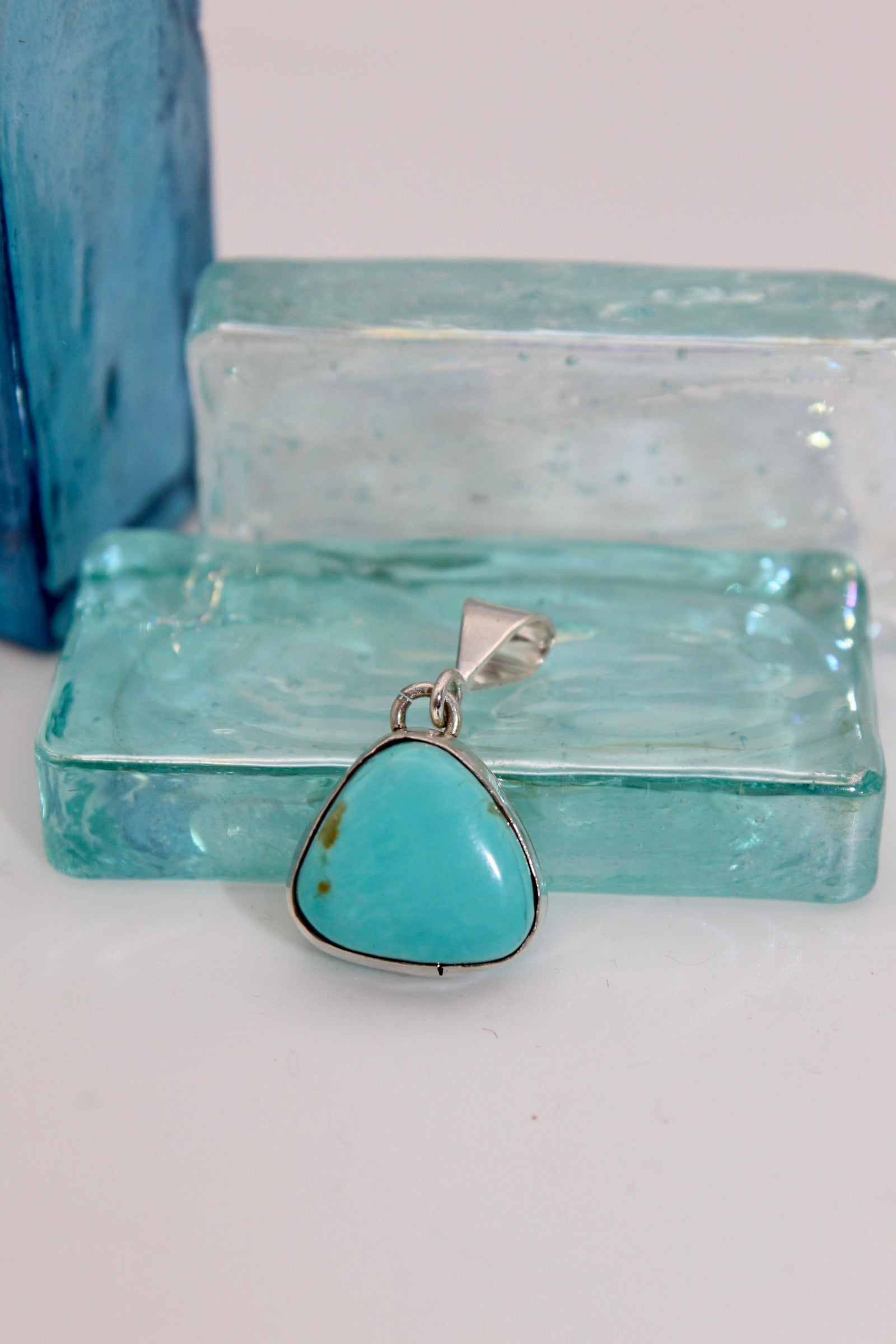 Silver Classic Turquoise Pendant
