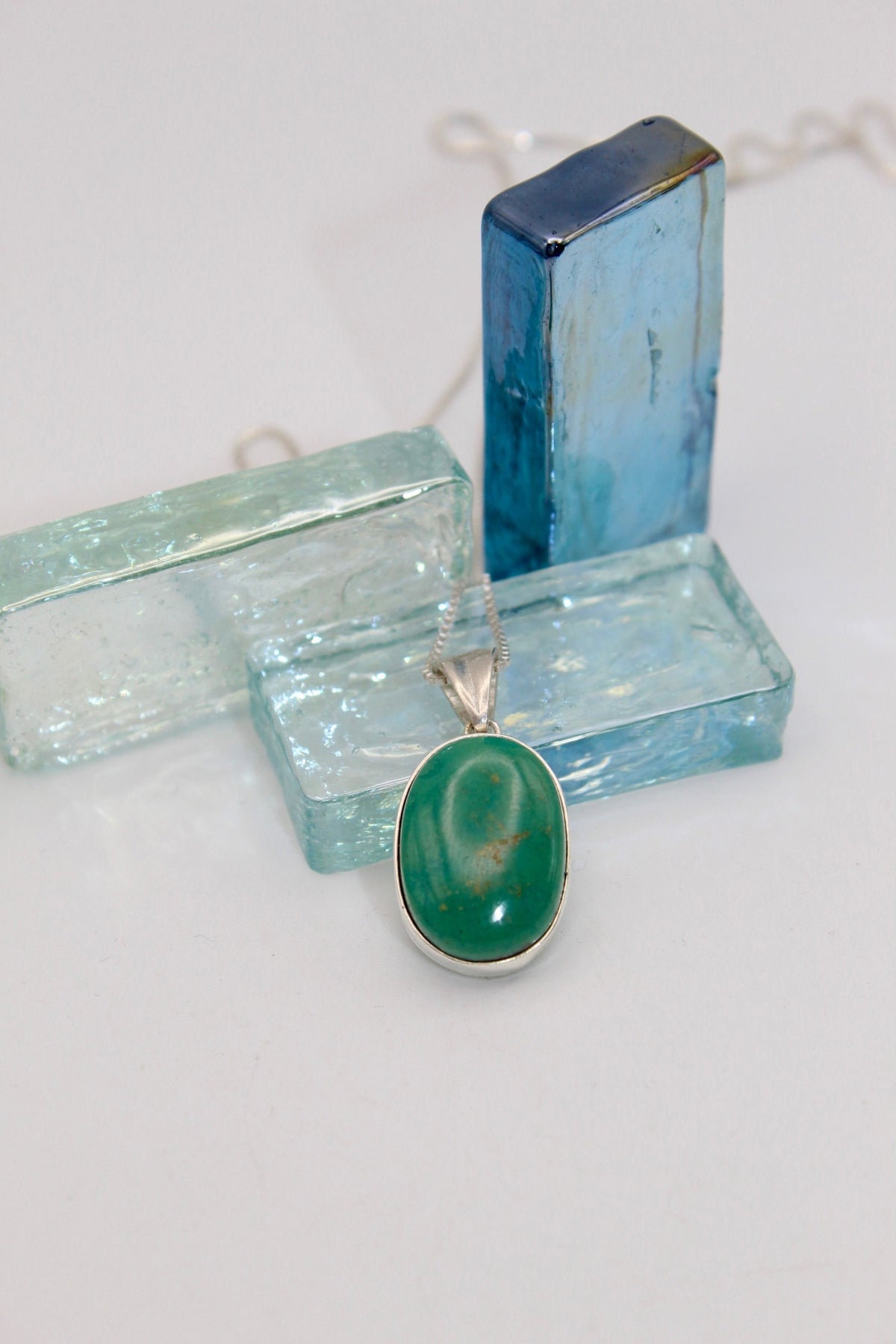 Silver Classic Turquoise Pendant