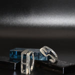 Silver Letter Ring