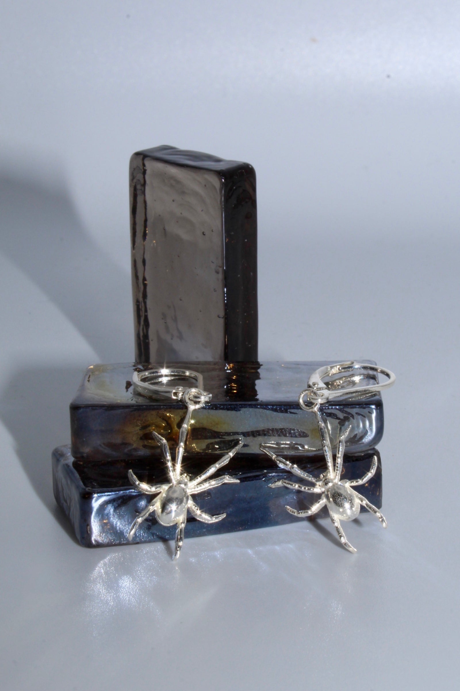 Spider Lever Back Earrings