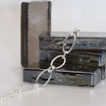 Sterling Silver Oval Link Bracelet