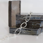 Sterling Silver Oval Link Bracelet