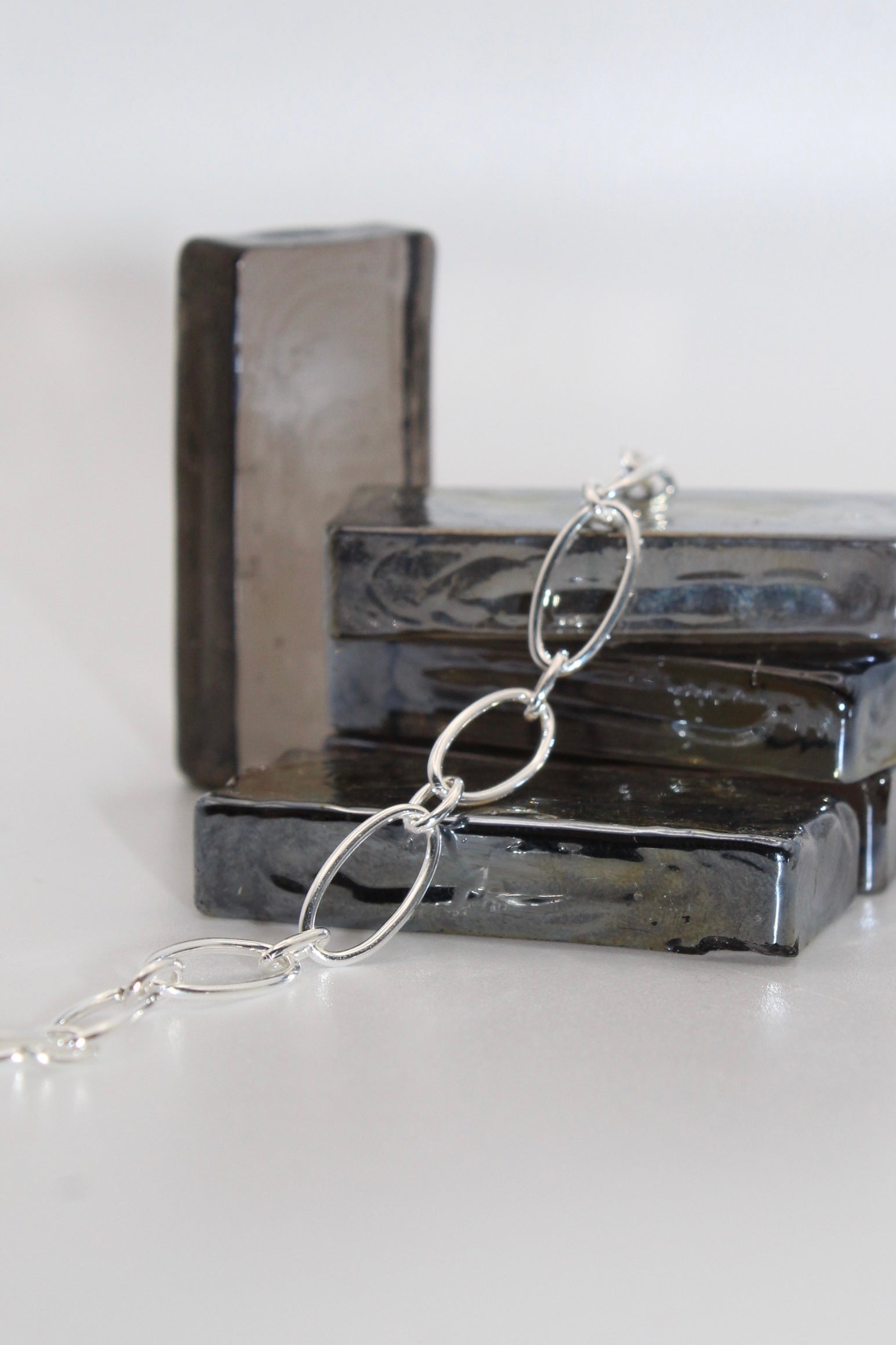 Sterling Silver Oval Link Bracelet