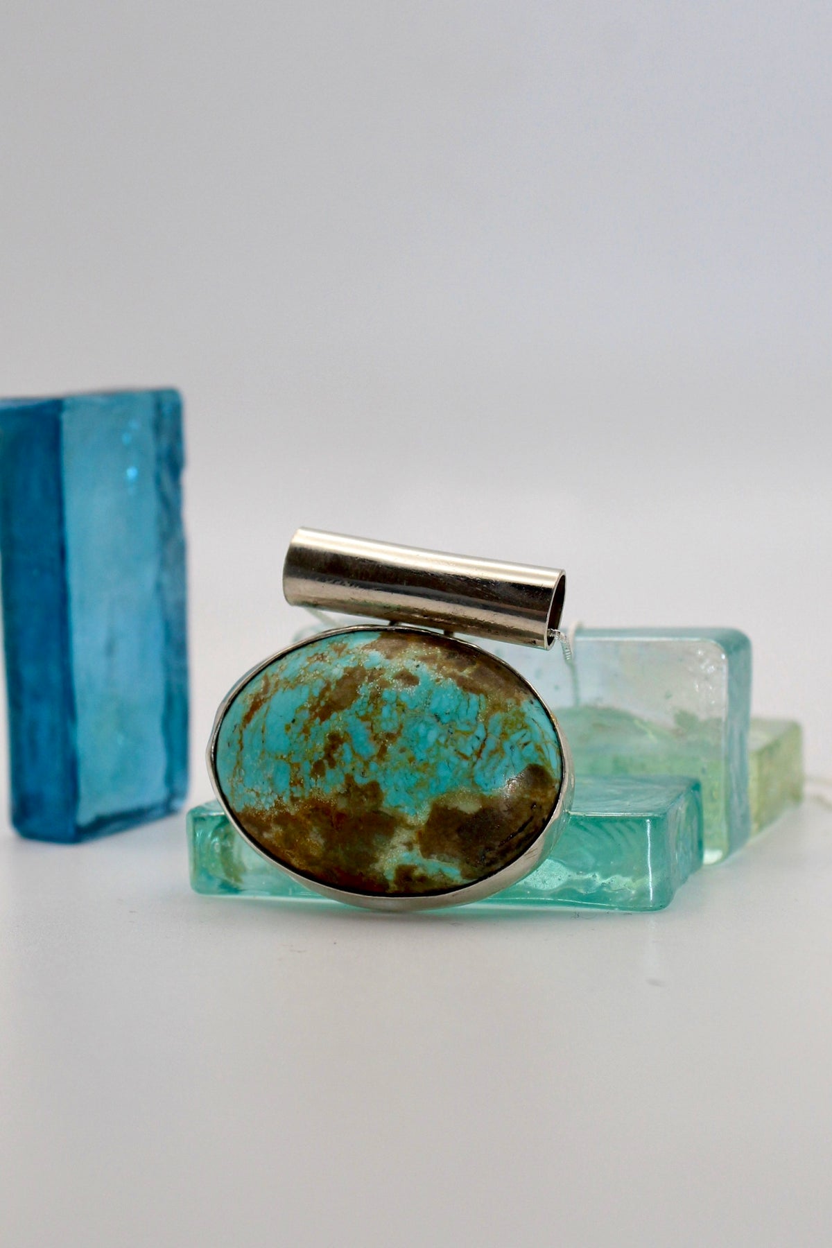 Sunset Turquoise Pendant
