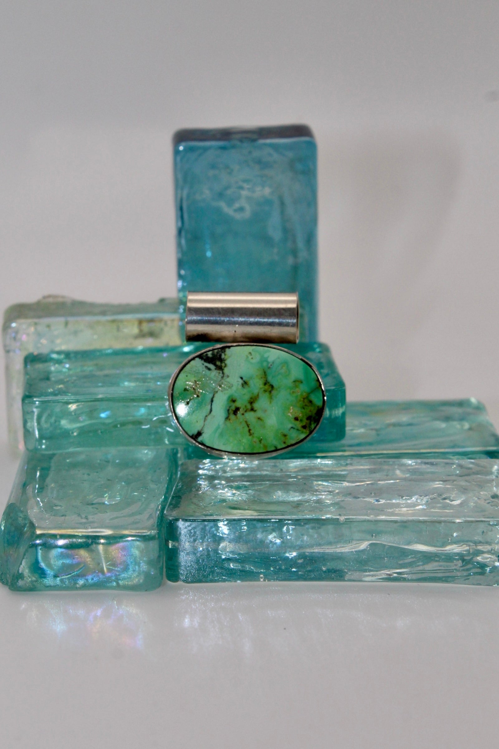 Sunset Turquoise Pendant