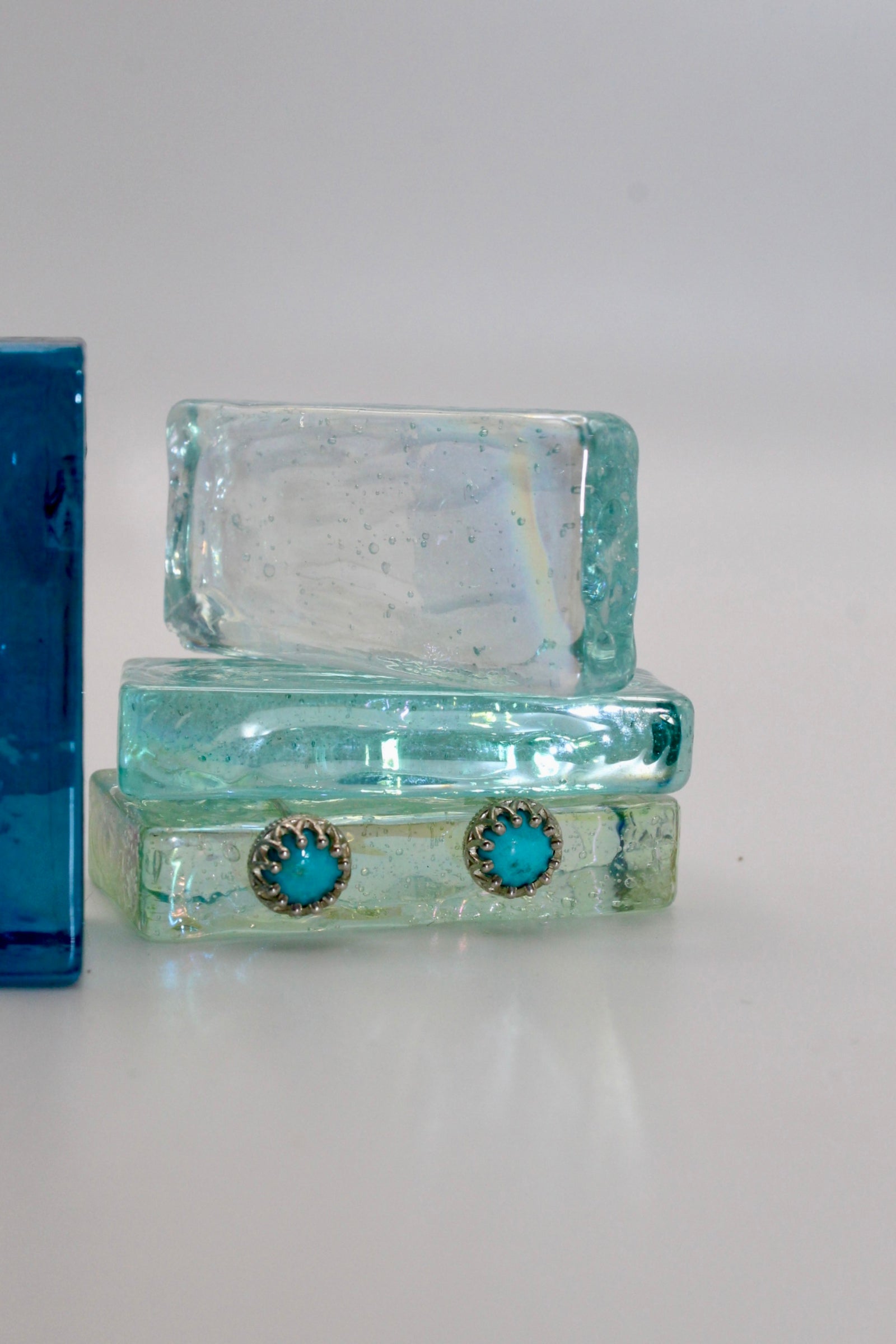 Turquoise Princess Studs