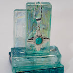 Turquoise Twist Rope Zia Pendant