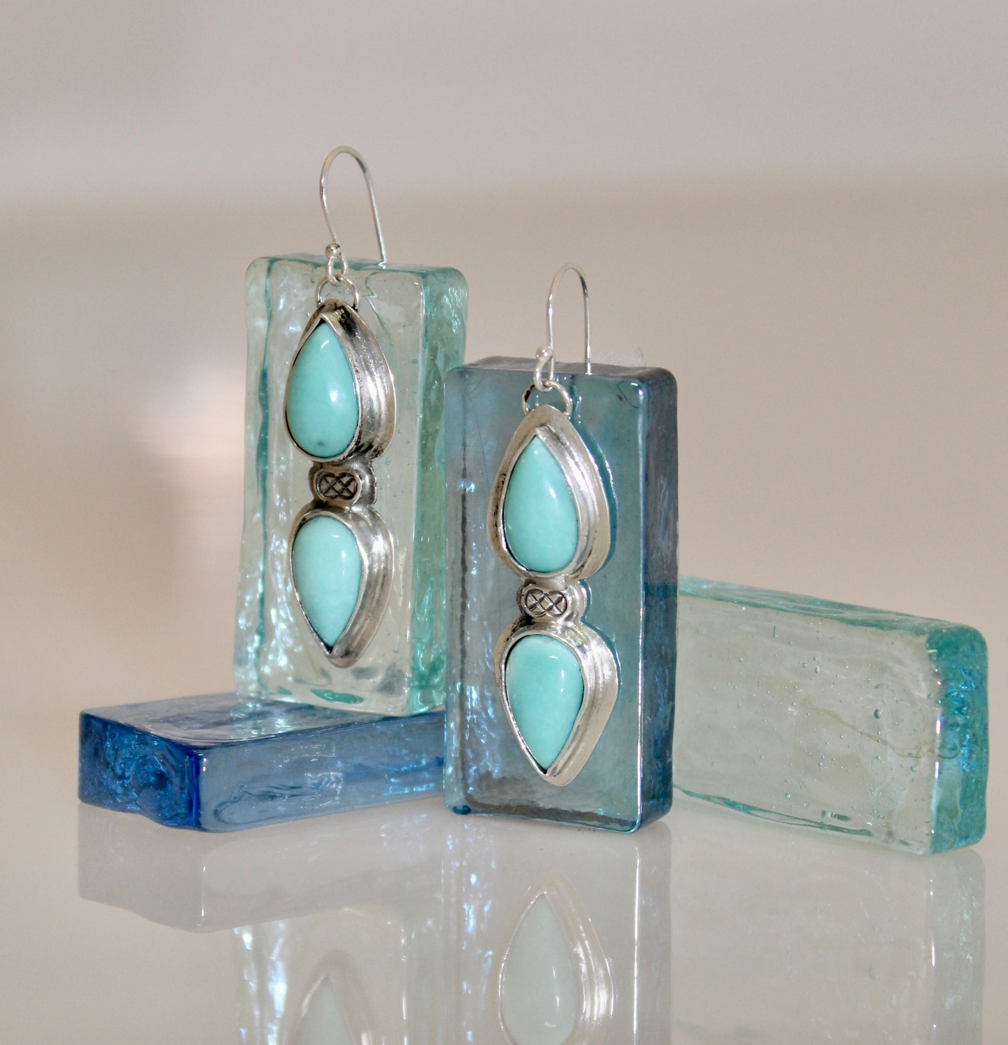 Turquoise Serenity Dangle Earrings