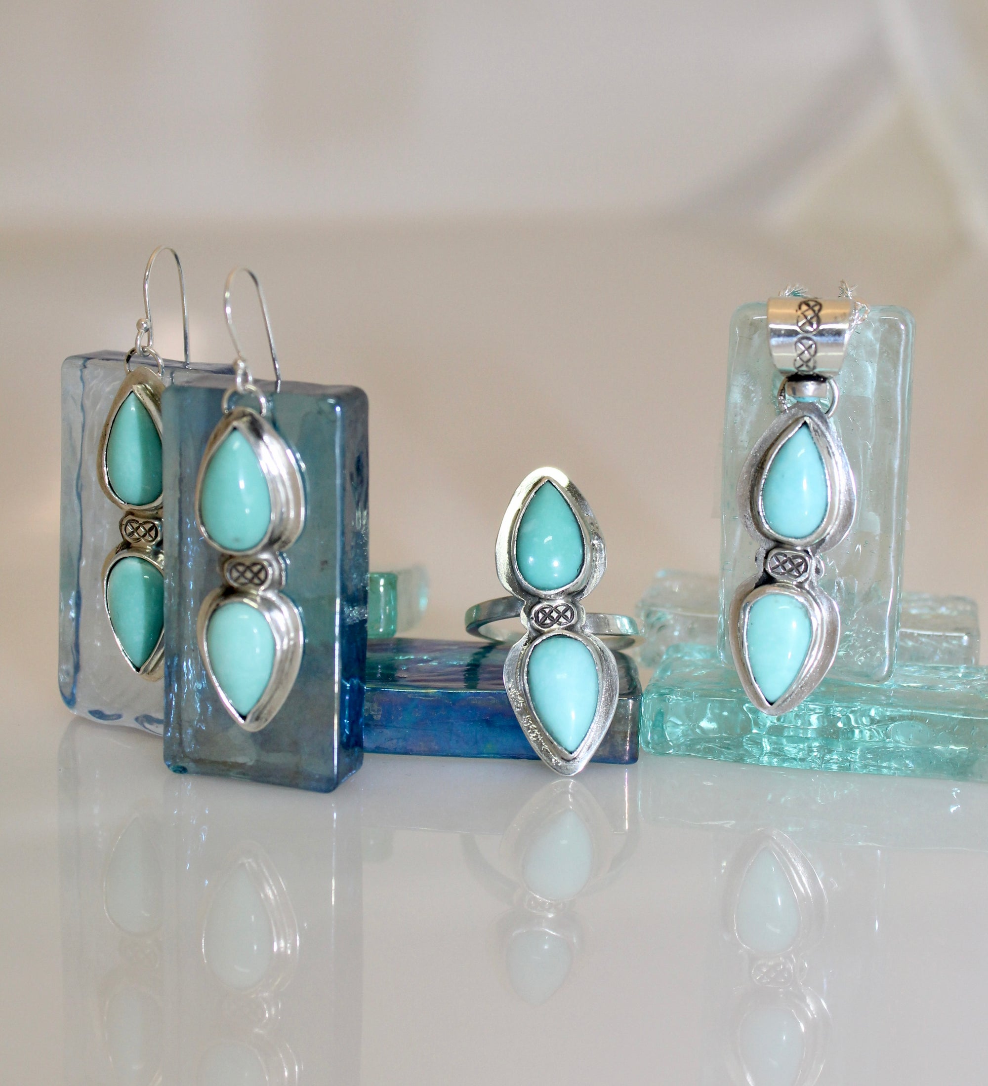 Turquoise Serenity Dangle Earrings